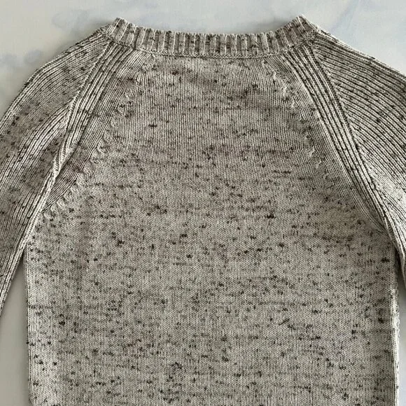 Rebecca Minkoff Heather Grey Knit Crewneck Sweater - Picture 5 of 7